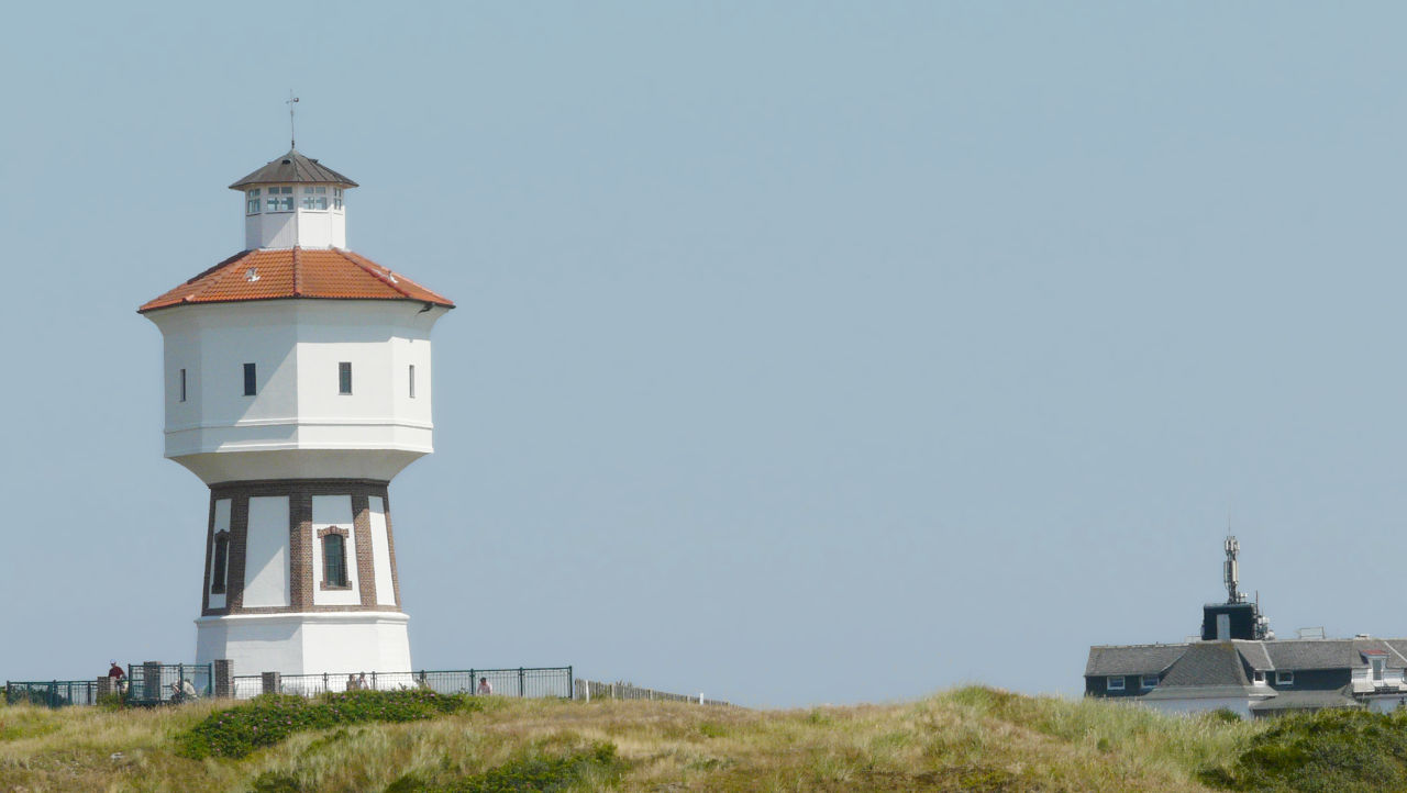 endlich am Wasserturm von Langeoog